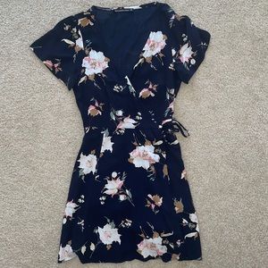 A&F Floral Summer Wrap Dress